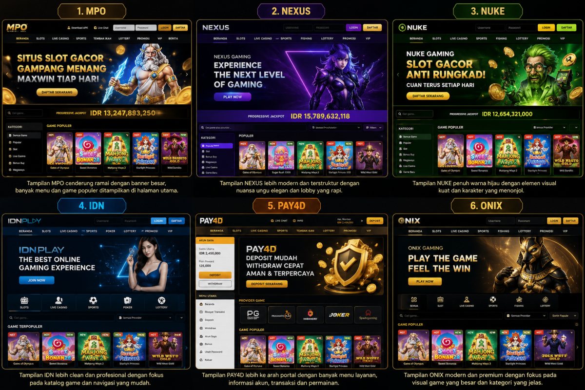 WEBSITE GAME ONLINE GACOR