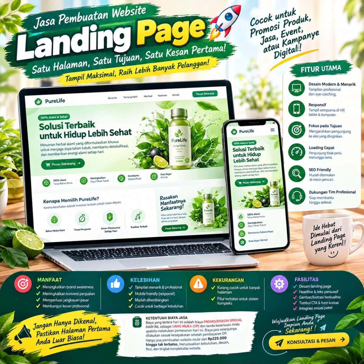 SITUS LANDING PAGE