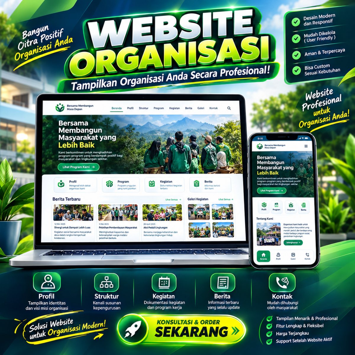 WEBSITE ORGANISASI