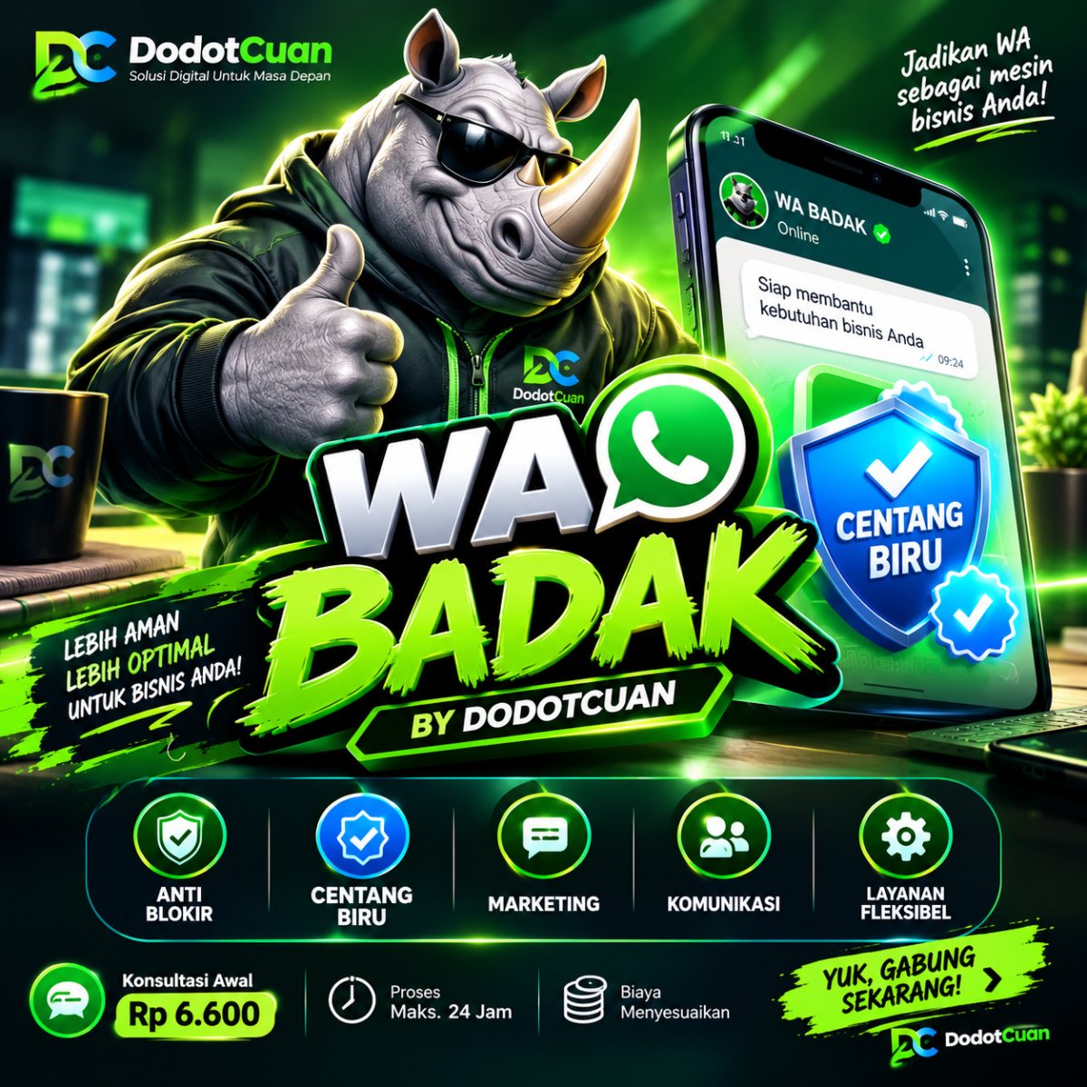 WHATSAPP BADAK