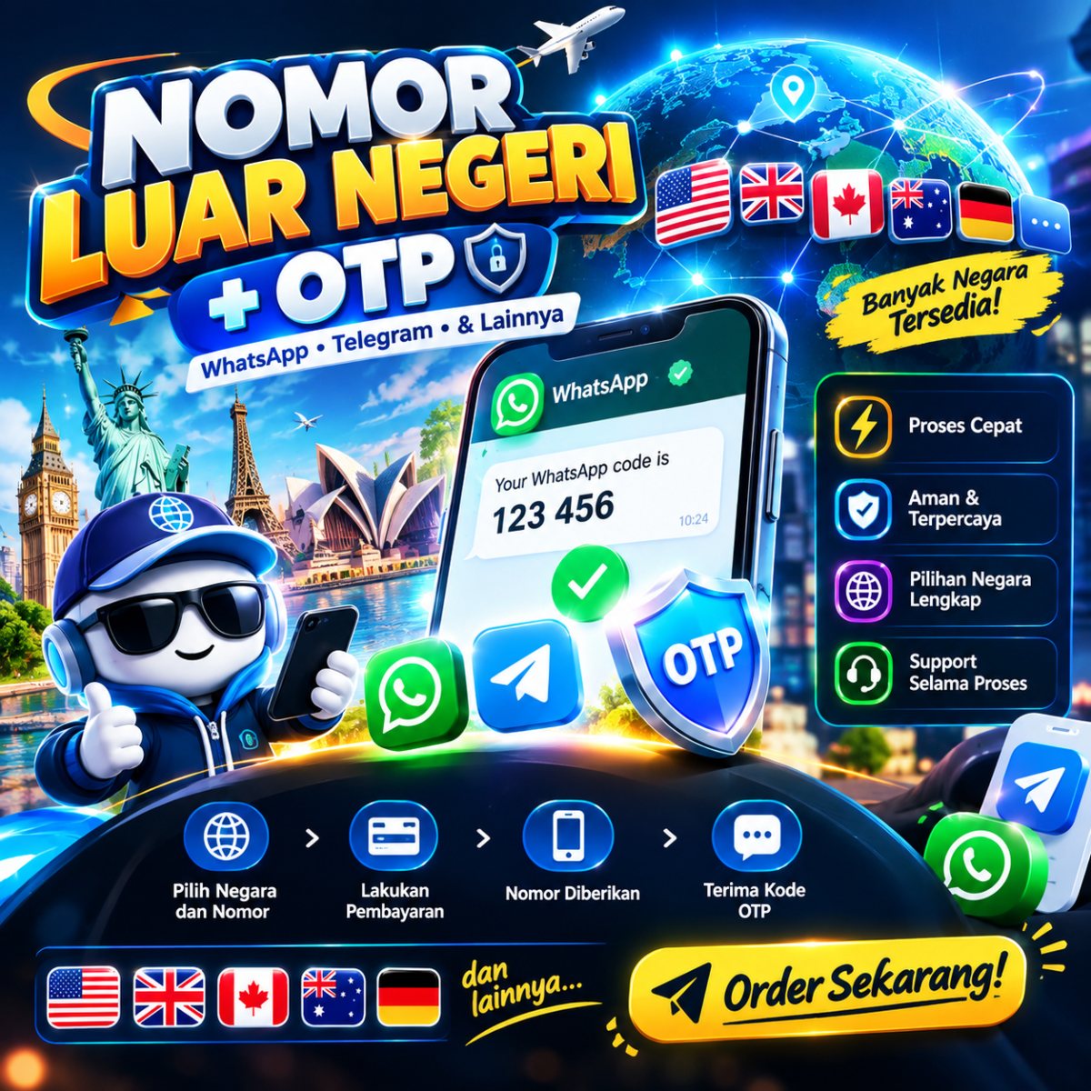 NOMOR LUAR NEGERI